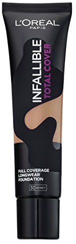 L'Oréal Infallible Total Cover Foundation, 35 g, 30 Honey