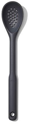 OXO Good Grips Silicone Slotted Spoon - Peppercorn