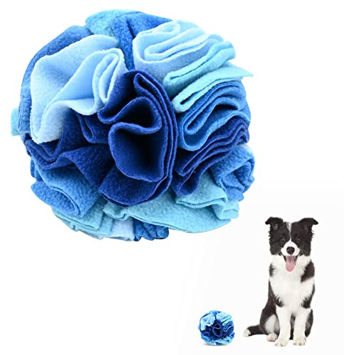 Alfombra Olfato Perros,Bola de Rapé para Perros,Snuffle Mat,Pelota de Juguete Interactiva para Perros Alfombrilla de Alimentación,Mascotas Alivio del Estrés para Comer Lento Perros Pequeños Medianos