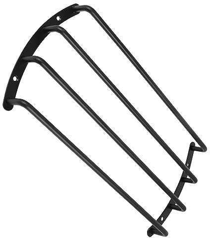 MACHSWON Universal 30,5 cm (12 Zoll) schwarzes Metall Auto Bar Gitter Subwoofer Lautsprecher Grill Abdeckung Schutz für Auto Auto