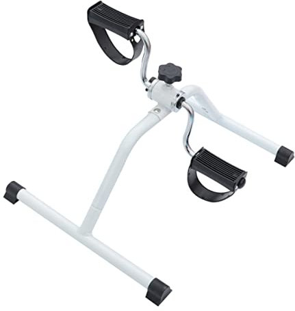 YARNOW Laufband Gliedmaßentrainer Für Indoor-Training Pedaltrainer Mit Anti-rutsch-Matte Leichtgewichtiges Trainingsgerät Für Gliedmaßenrehabilitation Weiß