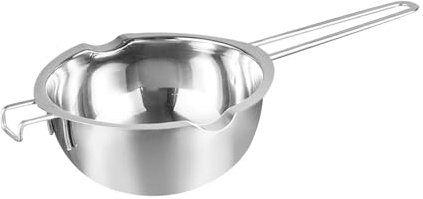 MagiDeal Pot de Fusion de Bain-Marie, Bol de Fusion, de Chocolat Polyvalente, chaudière pour la Cuisine, Camping, Petit-déjeuner, fête, 1000ML