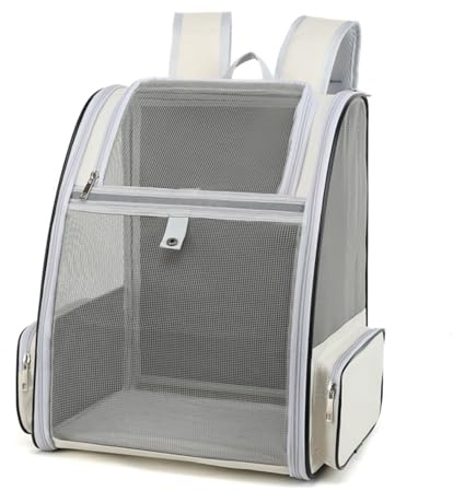 Haipky Ventilated Cats Dogs Rabbits Carrier Backpack for Small Pets and Puppies – Perfect for Outdoor Adventures and Vet Visits, Ultimate Comfort On-the-Go, Yellow