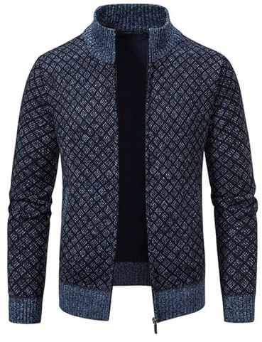 Cardigan Herren Bequem, Outdoorjacke Herren Softshelljacke Herren Freizeit Strickjacke Herren Lässige Fleecejacke Herren Casual Winterjacke Herren Leichte Jacke Herren Sweatjacke Herren