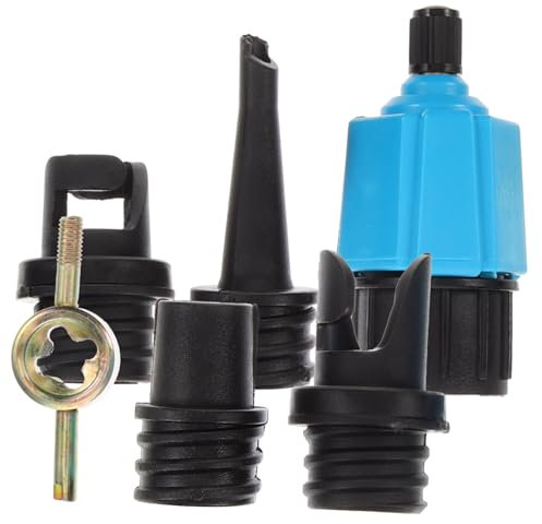 BRIGHTFUFU 1satz Multifunktions Sup Pumpenadapter Für Paddelboards Kajaks Schlauchboote Robuster Und Legierungs-Materialmix Installieren Passend Für Gängige Luftpumpen