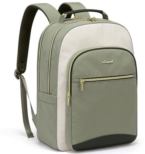 LOVEVOOK Backapck Womens Laptop Bags 15.6 Inch, Work Rucksack Ladies Backpacks for Women, Lightweight Computer Back Pack for Office School College Uni, Large Teacher Bag