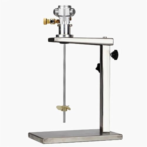 KLYDBMYT Miscelatore Automatico per Vernici, agitatore ad Aria da 1/16 CV, Strumento di miscelazione per Rivestimenti di Inchiostro con Supporto Regolabile in Altezza, per Inchiostro Liquido viscoso