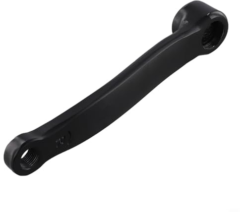 GANCEI Manivelle de rechange pour vélo d'appartement de 165 mm, bras de pédale gauche et droit en fer avec filetage 9/16 et trou de montage carré, compatible avec la plupart des modèles (droite)