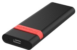 Verbatim 32261 contenitore di unit? di archiviazione Box esterno SSD Nero, Rosso M.2 Alimentazione USB