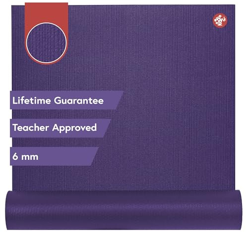 Estera para yoga y pilates de Manduka Pro, Unisex, Black Magic