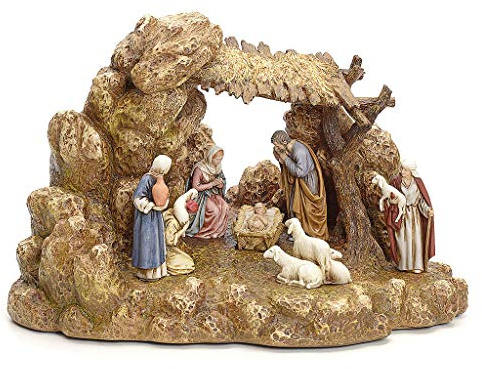 Holyart Crèche avec étable 11 cm Landi
