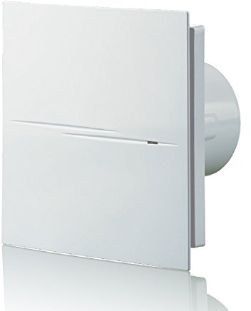 Blauberg UK - Ventilador, extractor de baño, silencioso, con estilo, 100 Quiet Style VT