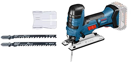 Bosch Professional GST 18 V-LI S - Sierra de calar a batería (18V, 2700 cpm, profundidad de corte 120 mm, sin batería, en caja)