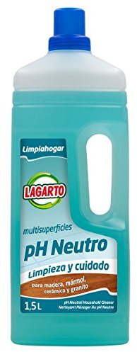 Lucertola limpiahogar PH neutro – Confezione di 9 x 1500 ml – Totale: 13500 ml