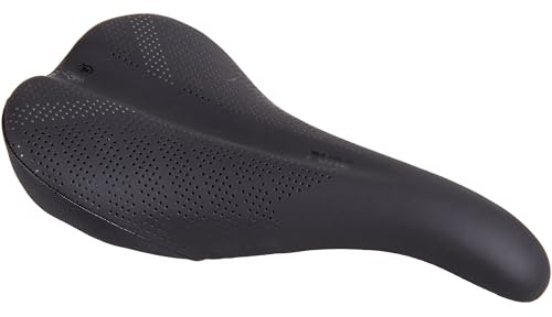 WTB Pure Mountain Bike Seat (Saddle) - Thick All-Day Comfort Padding (Steel Rail)