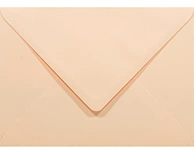 Netuno 100 Umschläge Lachsfarbe DIN B6 12,5x17,5 cm klassisch und stilvoll | 80g Rainbow · feine rosafarbene Umschläge Farbpapier für Hochzeit, Taufe, Frühling & Einladungen