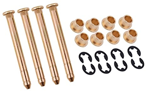 Kit perno cerniera porta e boccola adatto per Ford F150 F250 F350 Bronco (2 porte, 4 pin, 8 boccole e 8 clip)