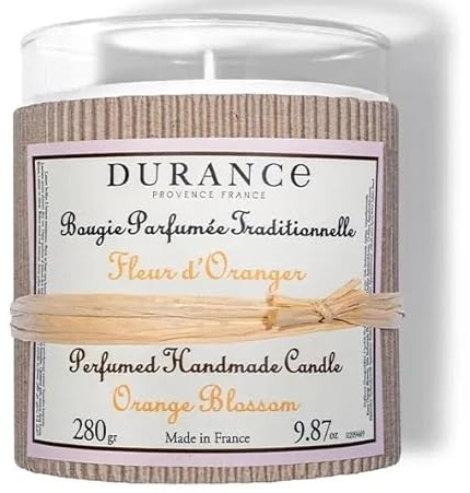 Durance - Bougie Fleur d'Oranger Grand Format 280g