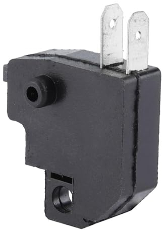 interruttore freno moto, interruttori per luce del freno sinistro per moto scooter elettrico sostituzione interruttore della luce di arresto del freno pulsante plastica materiale rame