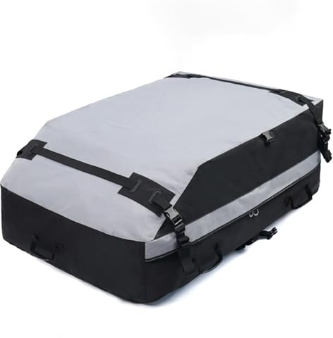 BUKYYY Auto Dachbox für Fi-at 500L, wasserdichte Dachgepäckträgertasche, Dachbox-Aufbewahrung für Autos,15 Cubic