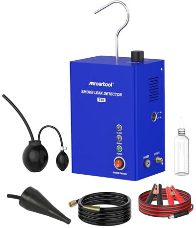 PARAOUTIL Macchina per il fumo per auto, 12 V, EVAP, 12 V, rilevatore di perdite di fumo, per auto, moto, barche