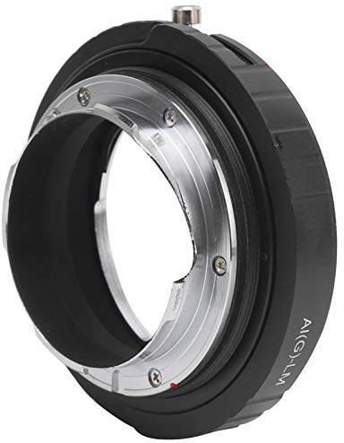 Bague D'adaptation D'Objectif AI(G)-LM, Alliage de Haute qualité, Adaptateur Entièrement Manuel, pour Objectif AI (G)/S/D avec Bague D'ouverture, Compatible avec Appareil Photo