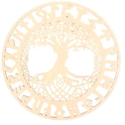 Kuntesetty Baum Wanddekor, Wandornament, Eisen Wandskulptur für Garten, Terrasse, Schlafzimmer, Style B