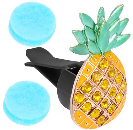 MAGICLULU Aromatherapie-clip Auto-duftdiffusor Duftdiffusor Für Autos Ananas-entlüftungsclip Autoduft- -lüftungsclip Auto-aromatherapie-diffusor Auto-parfüm-diffusor