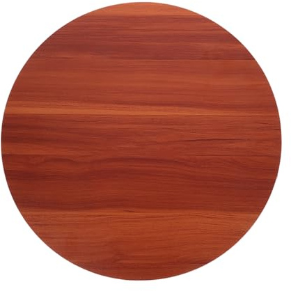 ABOOFAN Wood Round Tabletop 40cm Diameter Solid Wood Small Round Dining Table Top 1.6cm Thick Diy Kitchen and Restaurant Countertop for Home and Office
