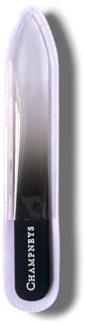 Champney | Professional Glass Nail File | with Everlasting Abrasive Surface, Which Can Help Prevent Nails Splitting and Peeling - Your Hands Will Love You for It