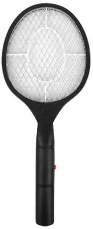 Tapis à insectes électrique - Raquette anti-mouches rechargeable pour moustiques, insectes, lutte antiparasitaire haute puissance avec conception en maille sécurisée, idéale pour une utilisation