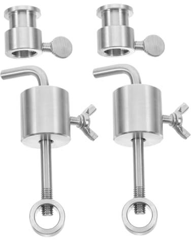 EPIGEIST 2 Piezas Peso Contrapeso Acero Inoxidable para Barbacoa Equilibrador para Asadores y Brochetas Accesorios Parrilla Exterior