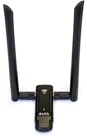 Alfa Network AWUS036AC 5-dBi dual-band WiFi Antenna with USB Adaptor