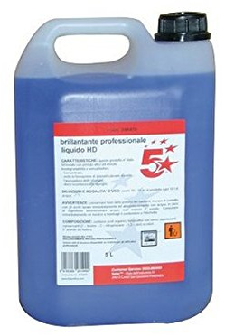 Brillantante professionale liquido HD 5 Star - 5 l - 0830022L0058169 - codice 0830022L0058169