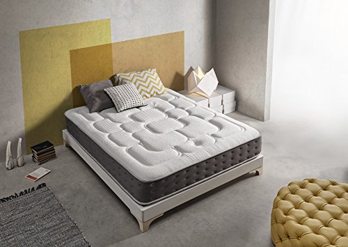 SIMPUR Relax MATRATZE ROYAL TOP Komfort 135x190CM | ERGONOMISCH UND INNOVATID | PUNKTELASTISCH | KÖRPERANPASSEND ATMUNGSAKTIV UND VENTILIEREND | HÄRTEGRAD H2-H3 (MITTELFEST) | HÖHE 30 cm