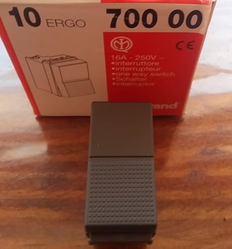 Interruttore unipolare 16A Legrand ERGO art. 700 00