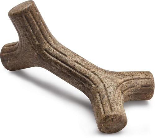 Benebone Jouet à mâcher Indestructible en érable pour Chiots, pour mâcheurs agressifs, Longue durée et Robuste, pour Les Chiots, saveur Bois d'érable véritable, pour Petits Chiens, fabriqué aux