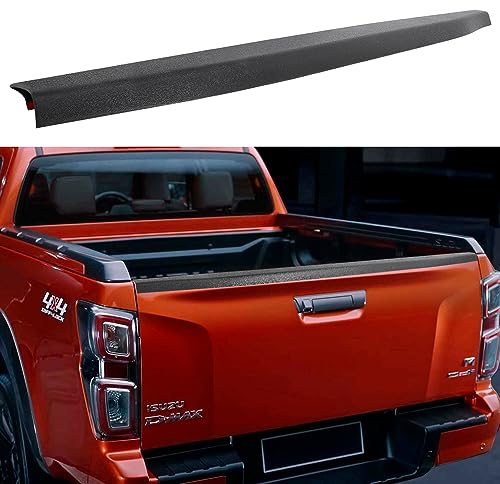 JHCHAN Protection de seuil de Chargement pour Isuzu Dmax 2021 2022 D-Max 2023 Pick Up 4WD Double Cabine Simple Texture Noire