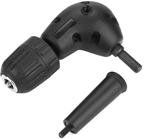 Adaptador De Torneado De Taladro De ángel Derecho Adaptador De ángulo Recto De 3/8 Adaptador De Taladro De Portabrocas De ángulo De Accesorio De Taladro Eléctrico De 90 Grados Adaptador De Portabroca