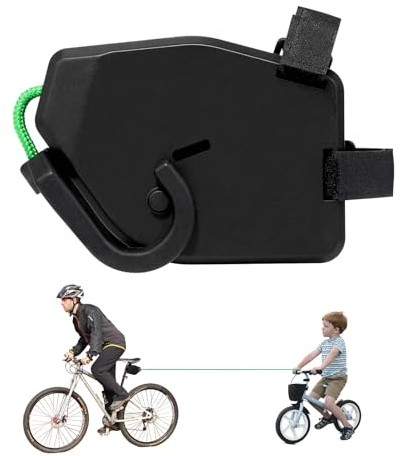 Fahrrad Abschleppseil Kinder Bike Towing System Bike Trailer Abschleppsystem Einziehbare Bike Fahrrad Abschleppgurt Zugsystem Abschleppseil Zubehör für Fahrrad, E-Bike, Mountainbike