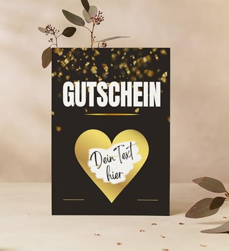 Magic of Nature 5er Set Gutscheine zum selber ausfüllen und beschriften | Rubbelkarten für eigenen Text