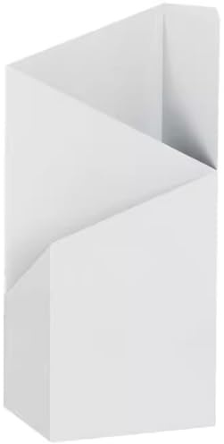 Regenschirmständer Groß Schlichter Geometrischer Stil Schirmständer, Hotel-Trennwand Mit Großem Fassungsvermögen Regenschirmeimer, Einweihungsgeschenk(Weiß)