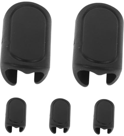 HEMOTON 5pezzi Clip in Plastica per Bici Morsetti per Freno e Cambio Adattamento per e Bici Fissaggio Rapido e