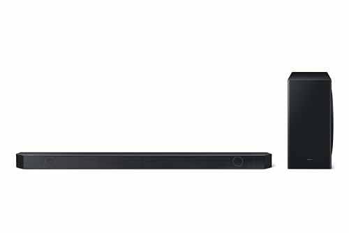 Samsung HW-Q810GD Barre de Son Q 5.1.2 canaux - Modèle Allemand - Dolby Atmos/DTS:X, Q-Symphony, SpaceFit Sound Pro [2024] (Reconditionné)
