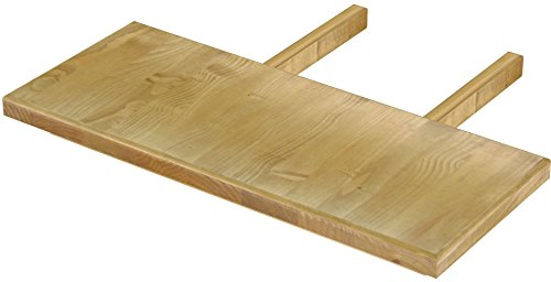B.R.A.S.I.L.-Möbel Ansteckplatte 30x73 Brasil Rio Classico oder Rio Kanto - Pinie Massivholz Echtholz - Größe & Farbe wählbar - für Esstisch Tischverlängerung Holztisch Tisch Erweiterung ausziehbar
