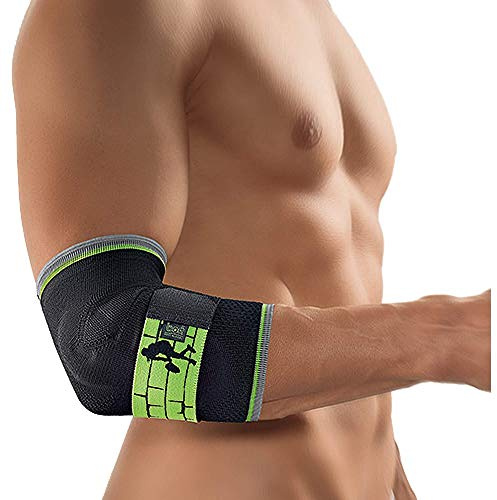 bort 122600SP large EpiBasic Sport Ellenbogenbandage, large, schwarz