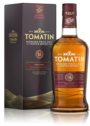 Tomatin 14 Years Old Port Casks 46% Vol. 0,7l in Giftbox