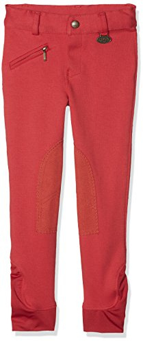 HKM Reithose -Penny Easy- Kniebesatz2525 Beige/Beige34 - Pantalon - Pantalon d'équitation. - Fille