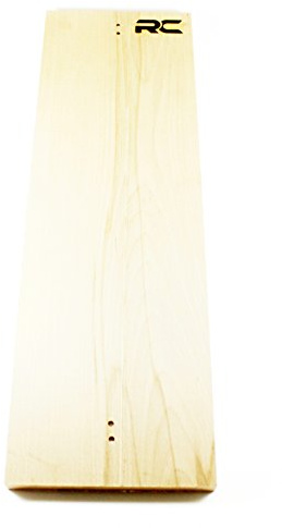 Rerum & Consilium Flammlachs-Brett aus Buchenholz | Holz-Flammlachsbrett | Lachsgrillbrett | Modern | Unvollendet | Rechteckig | Holz | Fischkompatibel