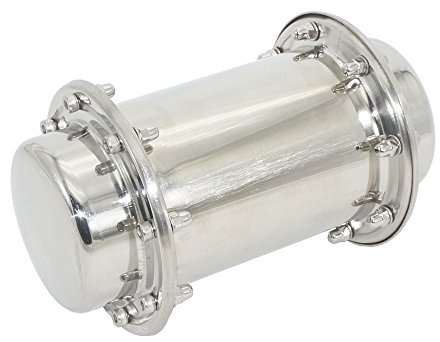 Time Capsule Korrosionsschutz-Kapselbehälter, wasserdicht, Edelstahl, langlebig, für zukünftiges Abschlussgeschenk, 18 cm